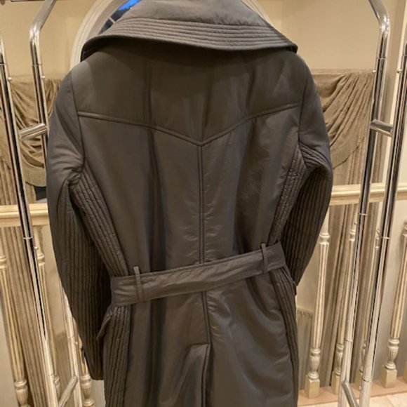 Burberry Belted Jacket with Pockets New Zipper!💜🪡☕️🧵☕️ - Picture 4 of 9